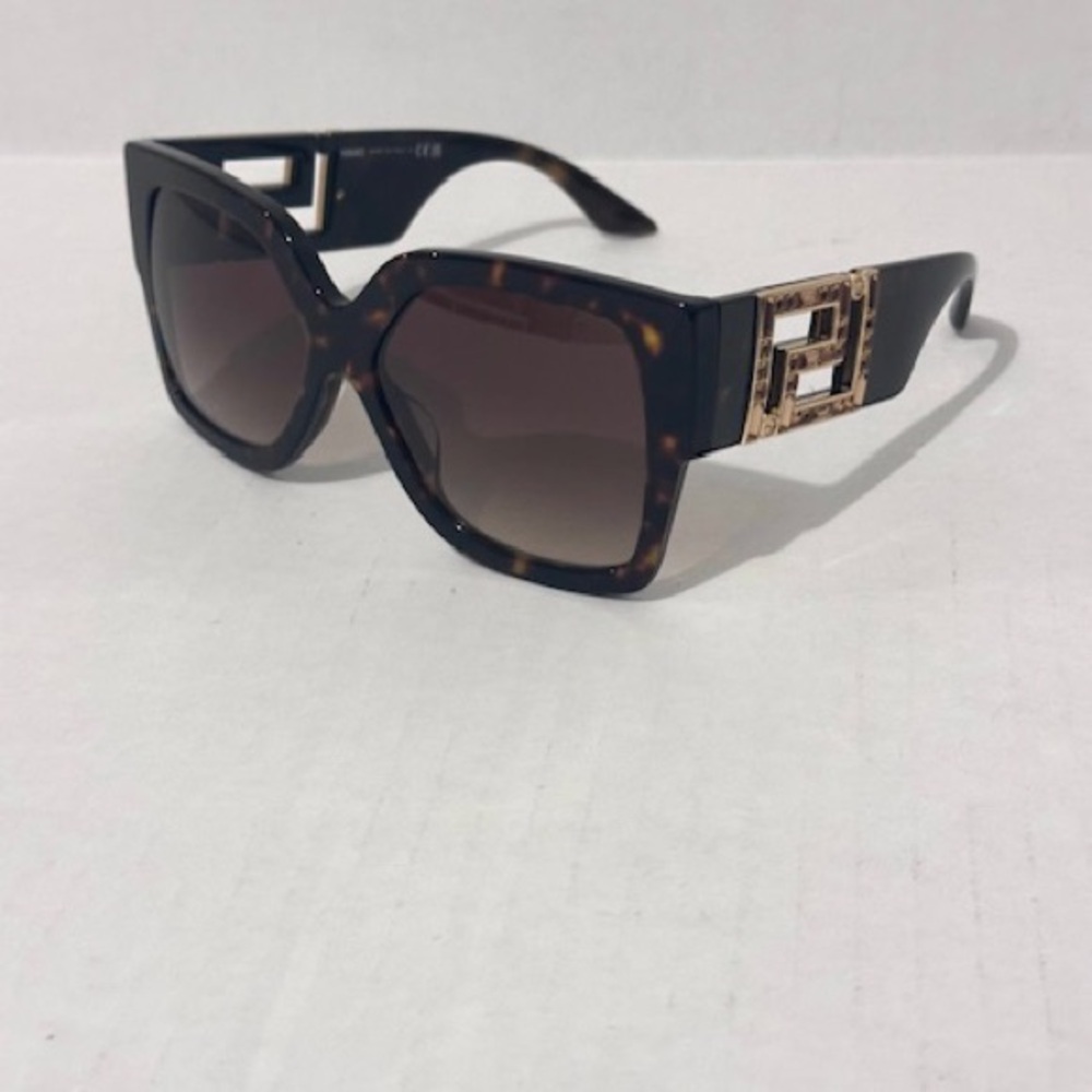 Versace Mod 4402 108/13 Havana Sunglasses New Authentic